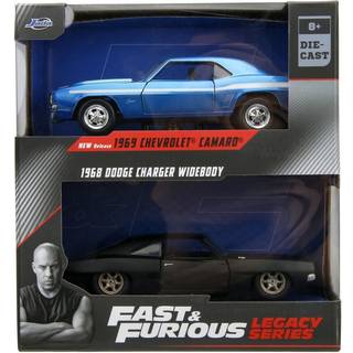 Jada Toys Fast & Furious Biler Dubbelpack Dodge Charger & Chevrolet Camaro 1:32