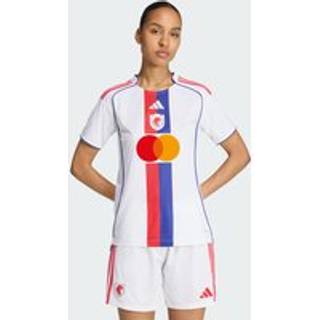 Olympique Lyonnais kvindeholdets 25/26 hjemmebanetrøje - White - 2XL