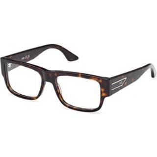 GCDS Unisex GD5047 052 Optiske stel Acetat Havana Firkantet Normal