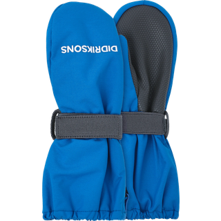 Didriksons Kids' Biggles Zip Mitten 8 Sapphire Blue, 2-4 Years