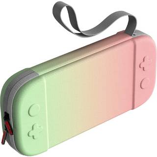 Nintendo Switch 2 - Opbevaringstaske m. Strop - Grøn / Lyserød