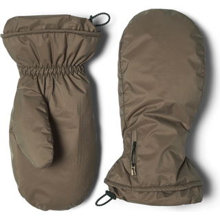 Rains Luffe Padded Nylon Mittens - Brun