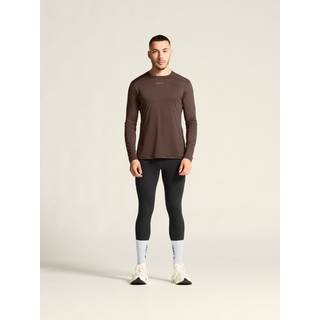 Craft Adv Essence L/S Tee 2 Funktionsshirt Herrer størrelse L farve brun