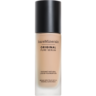 bareMinerals Original Pure Serum Radiant Natural Liquid Foundation Mineral SPF 20 Light Cool 2