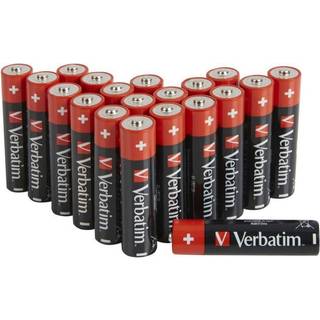 Verbatim Alkaline AA/LR6 (20-Pack) storpakke