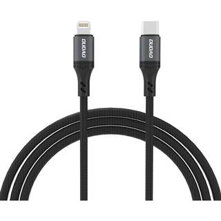 Dudao Flettet USB-C til Lightning-kabel 30W 2m - Svart