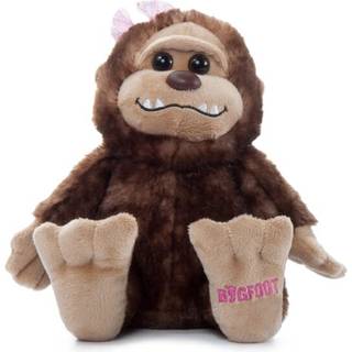 Petting Zoo Bigfoot Girl fylld djurplushie gåvor för barn vilda onez vilda djur Bigfoot apa plysch leksak 7 tum
