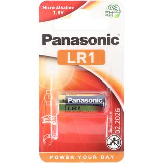LR01/N/Lady (1 stk) - Panasonic batteri