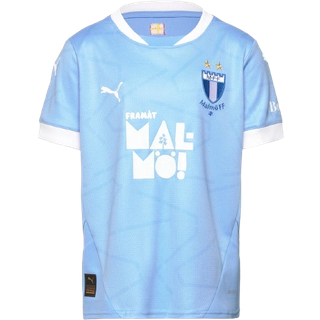 PUMA MalmÃ¶ FF Home Jersey Youth, Clothing, Light Blue/White, 5-6Y