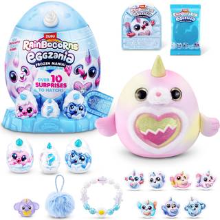 Rainbocorns Eggzania Frozen Mania fra ZURU Collectible Plyslegetj til piger 3+ (Walrus Blizzy)