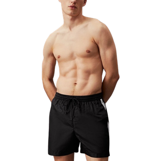 Calvin Klein Logo Swim Shorts Black
