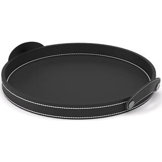 Steel Function Bakke, rund, PU læder, Ø40 cm.