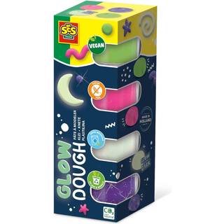 SES Creative Modellervoks Silkeblød selvlysende 4x90gr