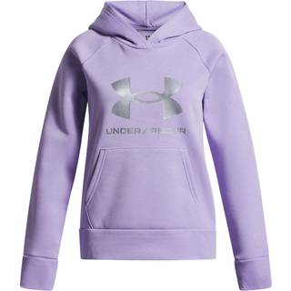 Under Armour Rival Fleece Shimmer Girls' Hoodie Transparent / Iridescent YMD (137 - 149 cm)