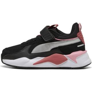 PUMA RS-X Metallic Alternative Closure+ Sneakers Kids, Shoes, Black/Exotic Red, 34.5