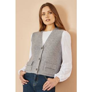 Yumi Yumi Knitted Pullover Waistcoat