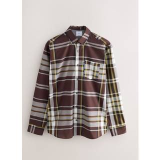 Next Normal pasform Easy Iron Button Down Oxford Skjorter - 5X-Large