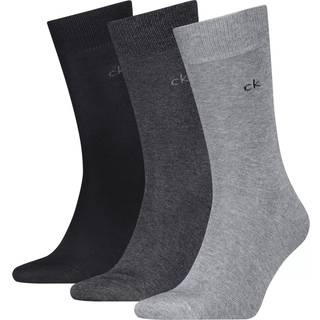 Calvin Klein 3-pak Classic Socks For Men - Grey - Str 43/46