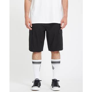 Volcom Strange Tripper Cargo 22 Shorts - 30 - black