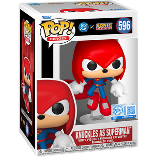 JLA & SONIC - POP Heroes N° 596 - Knuckles en Superman