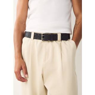 Next Læderbælte med dobbelt spids