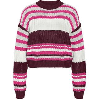 NOISY MAY NOISY MAY Langærmet Stribet Striktrøje