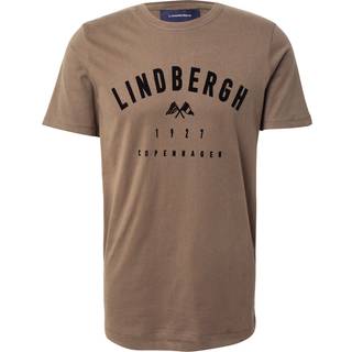 Logo T-shirt, Dk Dusty Brown, 3XL