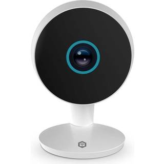Nedis - SmartLife Indendørs Kamera | Wi-Fi | 3MP Full HD 1296p | Cloud Storage (mulighed) / microSD (ikke inkluderet) / Onvif | Med bevægelsessensor | Nattesyn | Hvid - WIFICI08CWT