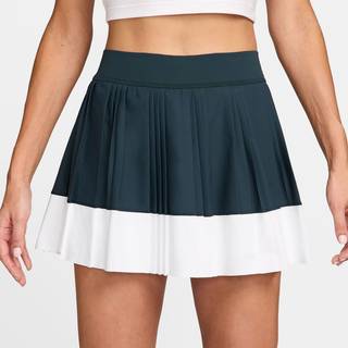 Plisseret NikeCourt Ace Advantage Dri-FIT-tennisnederdel til kvinder - blå - XS (EU 32-34)