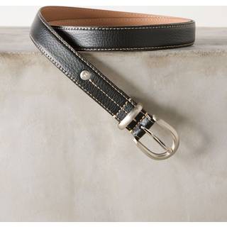Next Black N. Premium Made In Italy Mid Width Belt
