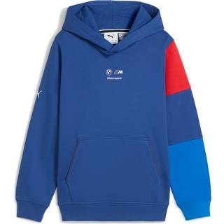 PUMA BMW M Motorsport Kids Essentials Hoodie Youth, Collection, Pro Blue/M Color, 15-16Y