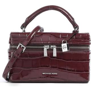 Michael Kors Jana XS Crossover taske mørkerød