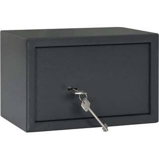 Skab med lås Grå 20 x 31 x 20 cm Stål