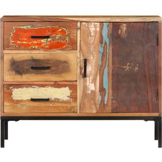 Skænk 88 X 30 X 71 Cm - Massivt genanvendt træ