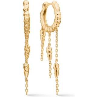 Studio Z Icicle øreringe i forgyldt