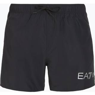 EA7 Emporio Armani Logo Swim Shorts Black
