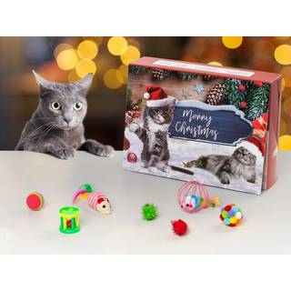 Julekalender med Kattelegetøj