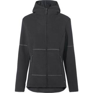 Vaude Women's Neyland Fleece Hoody II Fleecejakke Damer størrelse 36 farve sort/grå