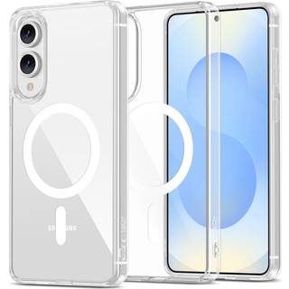 Tech-Protect - Samsung Galaxy S25 Edge - Flexair Hybrid Cover - MagSafe Kompatibel - Gennemsigtig