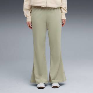 PUMA Wardrobe Essentials Flared Pants Women, Clothing, Lux Army, XS