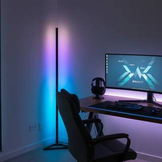 RGBIC+WW hjørnelampe - 140cm, Bluetooth