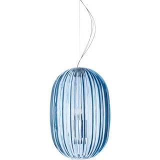 Foscarini - Plass Medium Pendel Lys Blå 3,2m