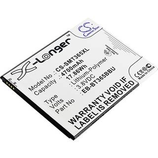 Batteri til bl.a. Samsung Tablet Galaxy Tab Active (Kompatibel)