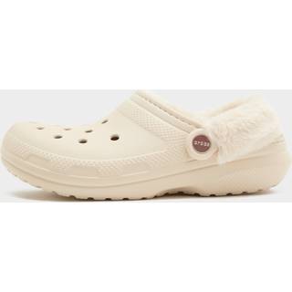 Crocs Lined Fuzz Strap Clog Women's, Hvid - 36-37