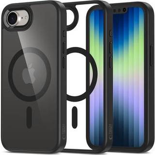 Tech-Protect - iPhone 16e - Magmat Cover - MagSafe Kompatibel - Gennemsigtig / Sort