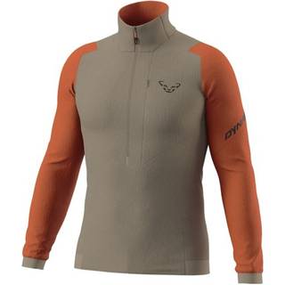Dynafit Blacklight Thermal 1/2 Zip Fleecesweatere Herrer størrelse L farve brun