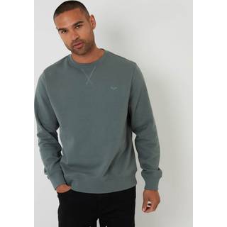 Threadbare Threadbare Blue Crew Neck Sweatshirt