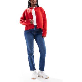 Vmamara Mid Rise Straight Fit Jeans