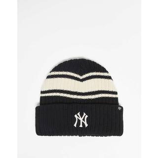 47Brand MLB NY Yankees Harbor Strip '47 Cuff Beanie - Uni - black