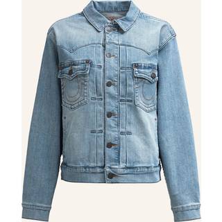 True Religion Oversized Denim Jacket Blue